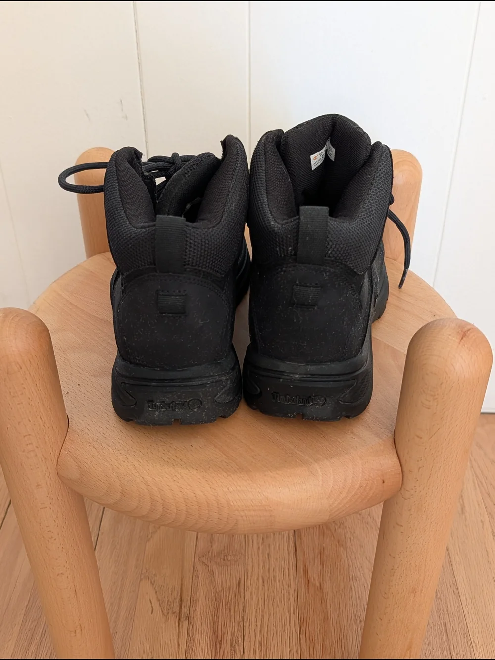Timberland Women's White Ledge Mid Hiking Boots  | Black | 8.5